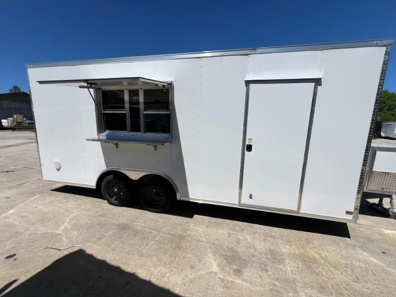 Summit Cargo Trailers, LLC: White Coffee Trailer