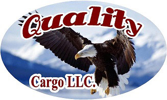 The image features a logo with text that reads  QUALITY  at the top, followed by an eagle graphic, below which is a website address  www.qualitycarriagoc.com.